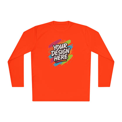 Custom Moisture-Wicking Long Sleeve Tee — view 7
