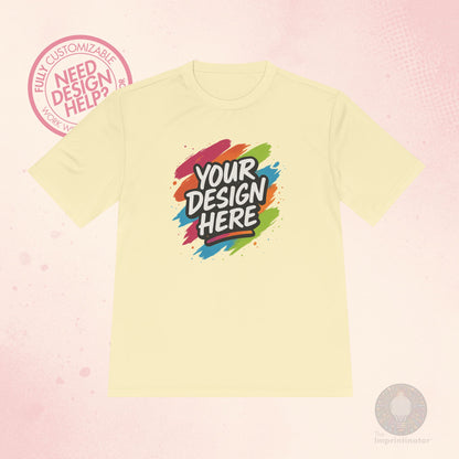 Custom Moisture-Wicking T-Shirt