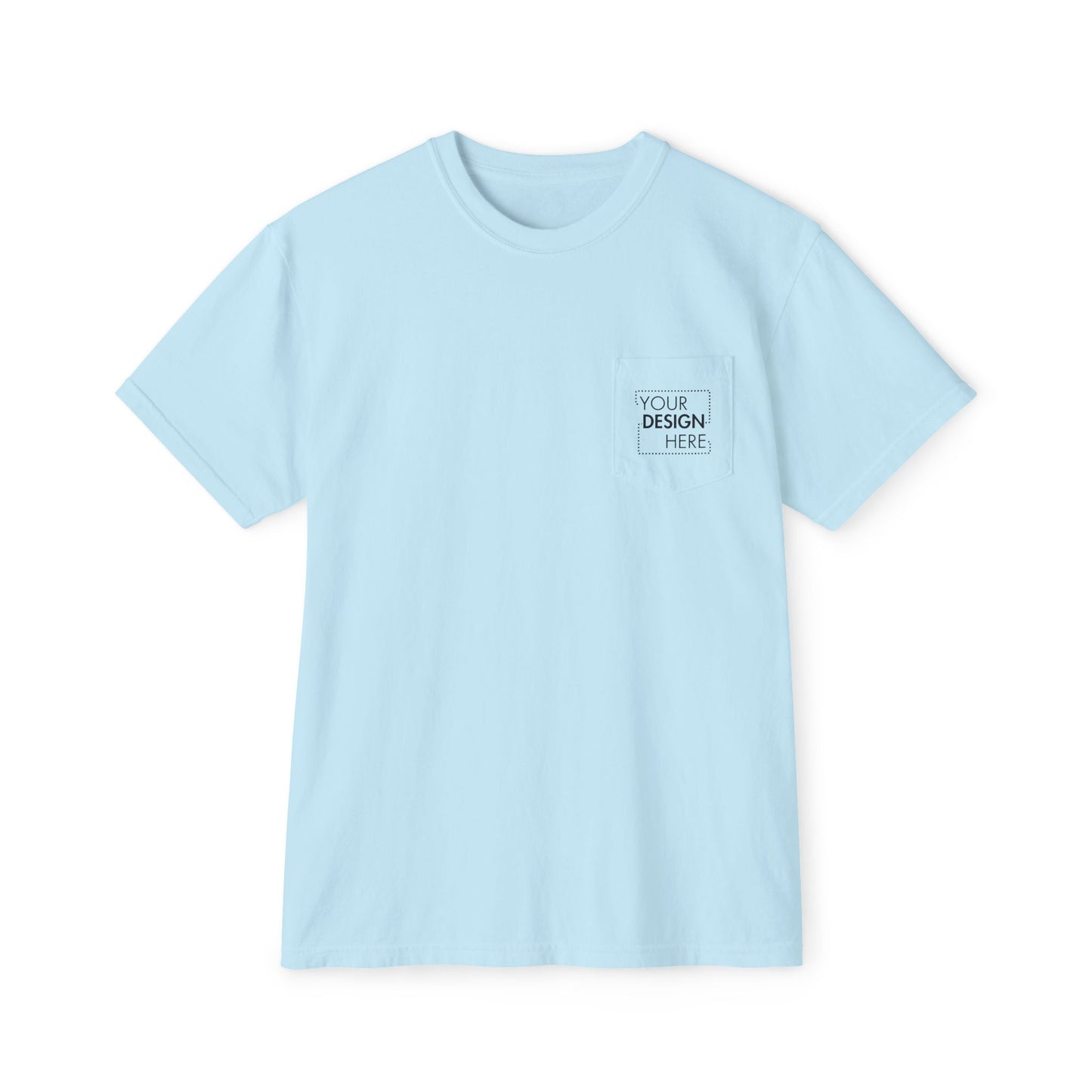 Custom Cotton Pocket Tee