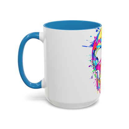 Pop Art Portrait – DYO Accent Mug — view 27