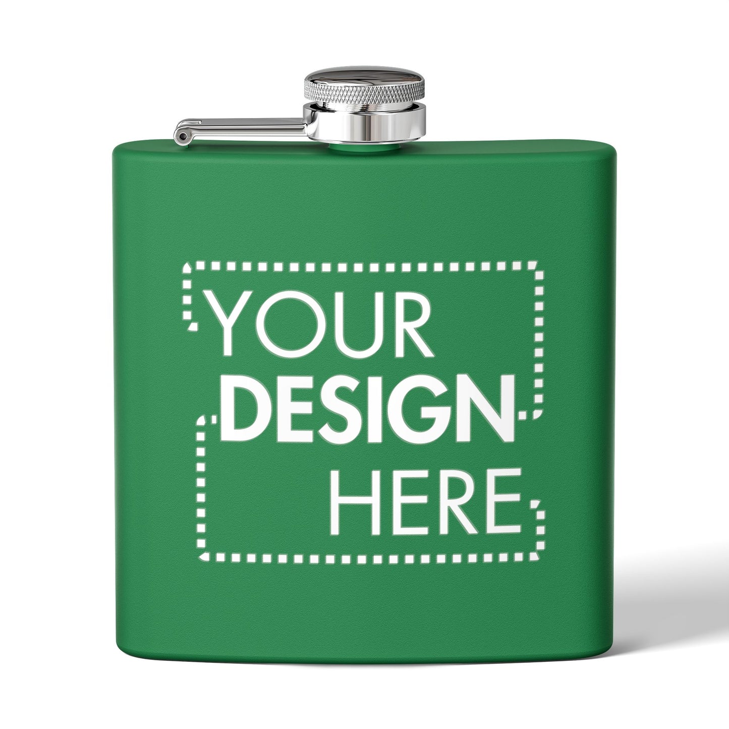 Custom Stainless Steel Flask (6 oz)