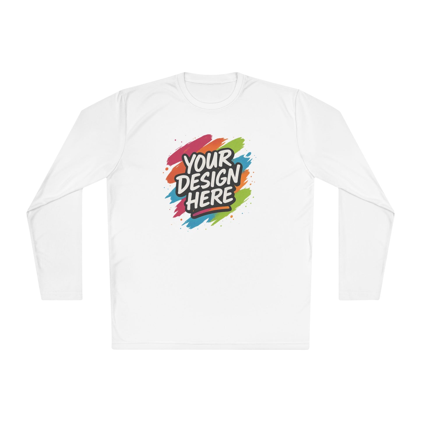 Custom Moisture-Wicking Long Sleeve Tee — view 5