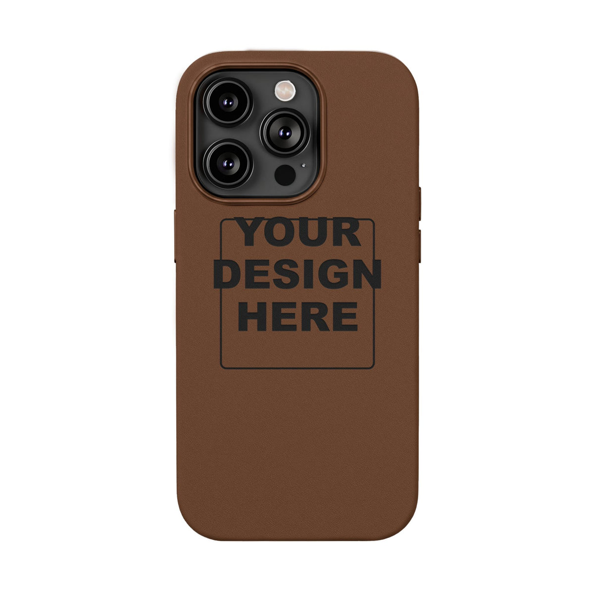 Custom Engraved Leather Phone Case — view 31