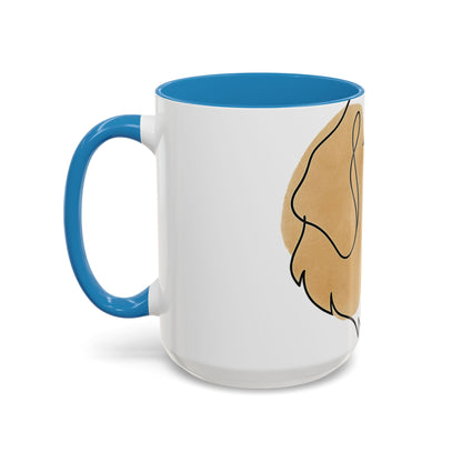 One-Line Pet Portrait – DYO Accent Mug — view 27