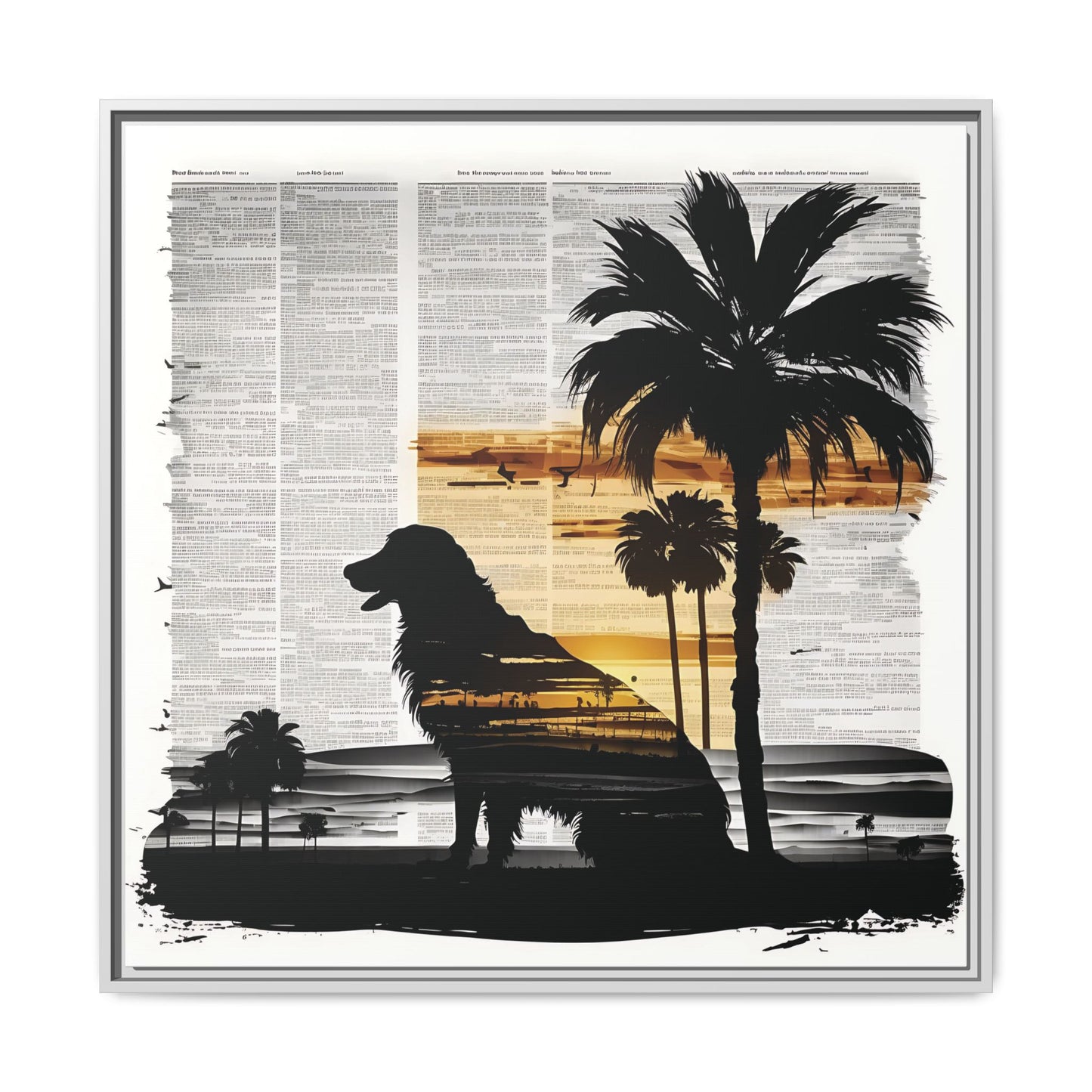 Colorful Book Art Canvas