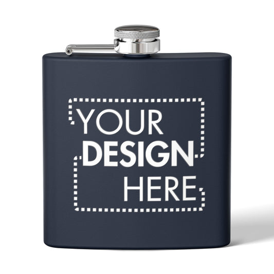 Custom Stainless Steel Flask (6 oz)