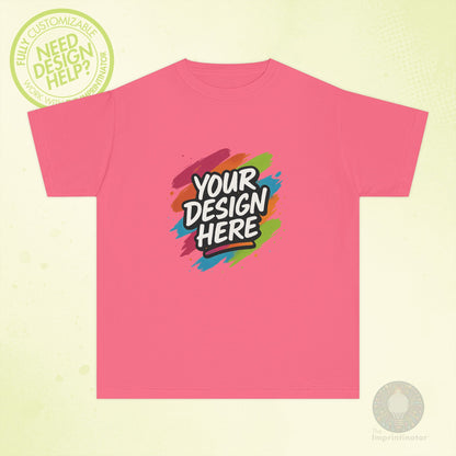 Custom Youth Cotton T-Shirt