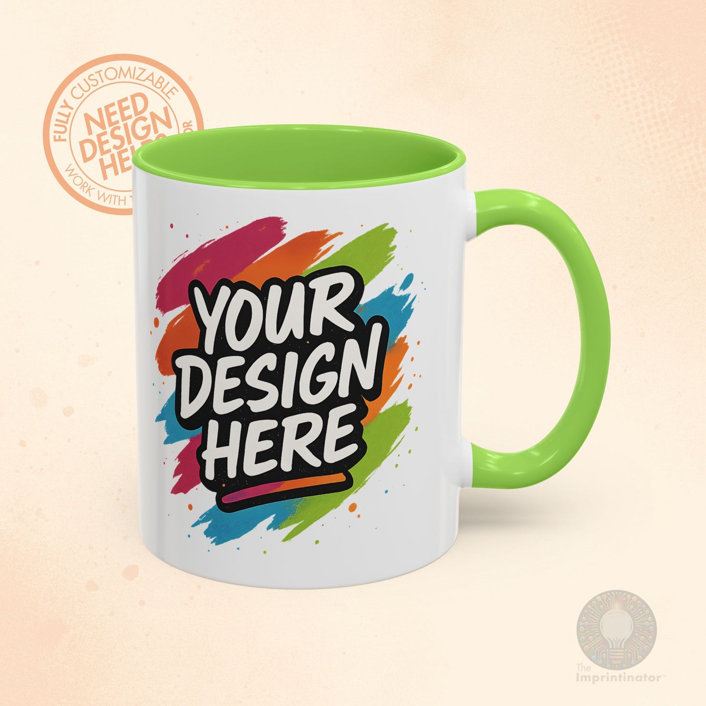 Custom Colorful Ceramic Mug – 11oz & 15oz