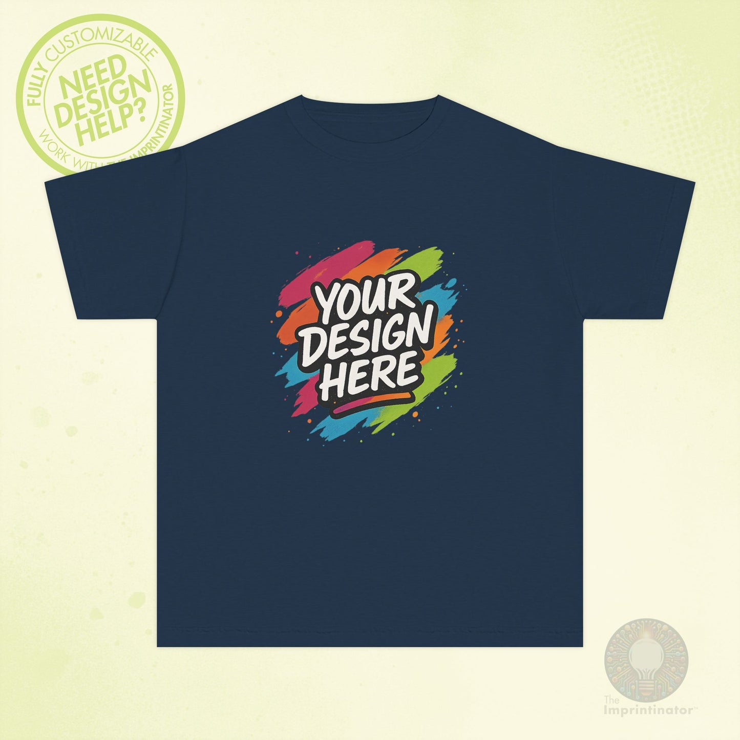 Custom Youth Cotton T-Shirt