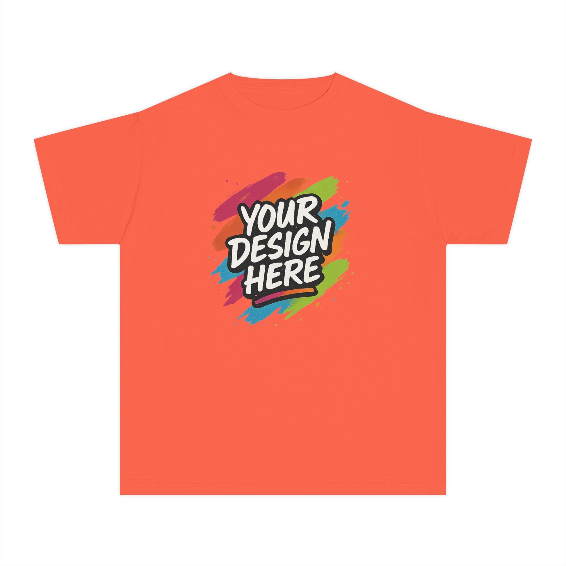 Custom Comfort Colors® Youth Cotton Tee — view 5