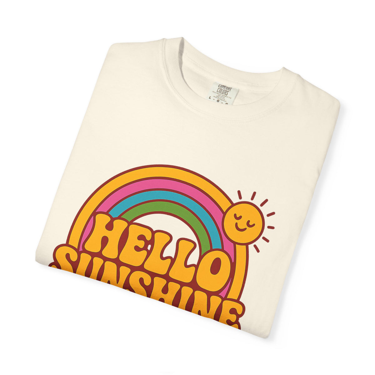 'Hello Sunshine' Cotton T-Shirt — view 9