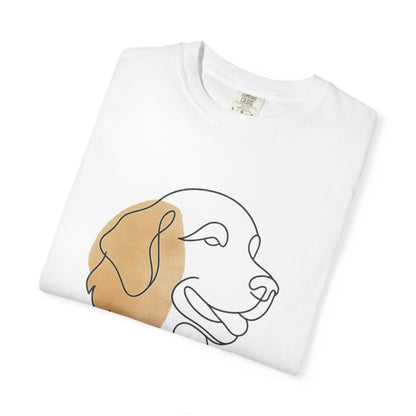 One-Line Pet Portrait – DYO Cotton T-Shirt — view 11