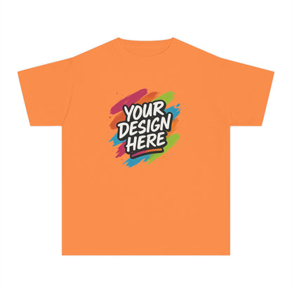 Custom Comfort Colors® Youth Cotton Tee — detail view