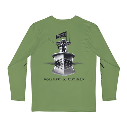 Shevlin Construction X Mariner's Threads Brushed Polyester Long Sleeve Tee