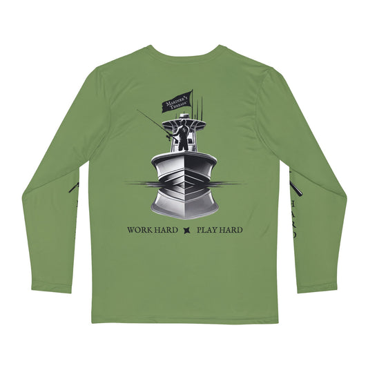 Shevlin Construction X Mariner's Threads Brushed Polyester Long Sleeve Tee