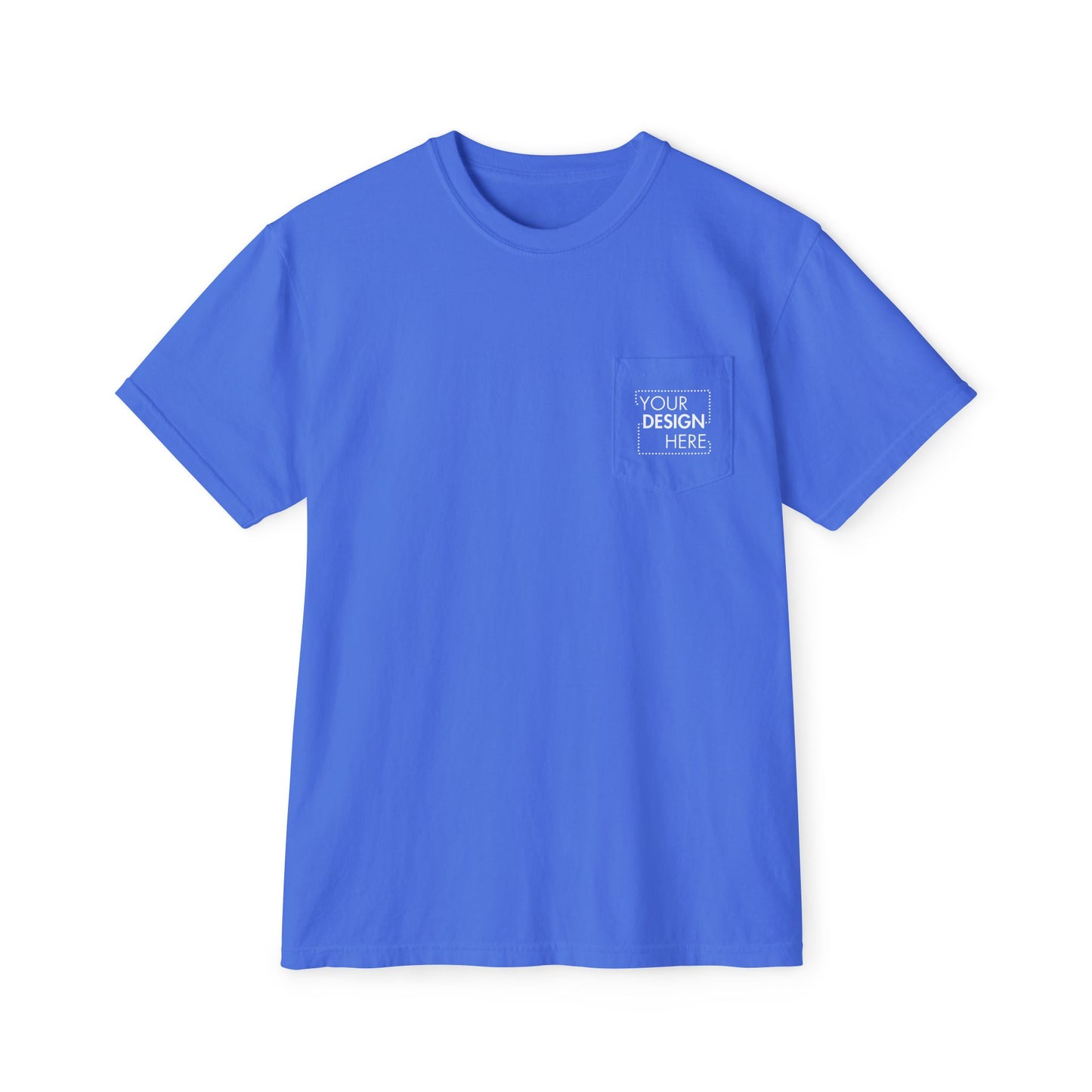 Custom Cotton Pocket Tee