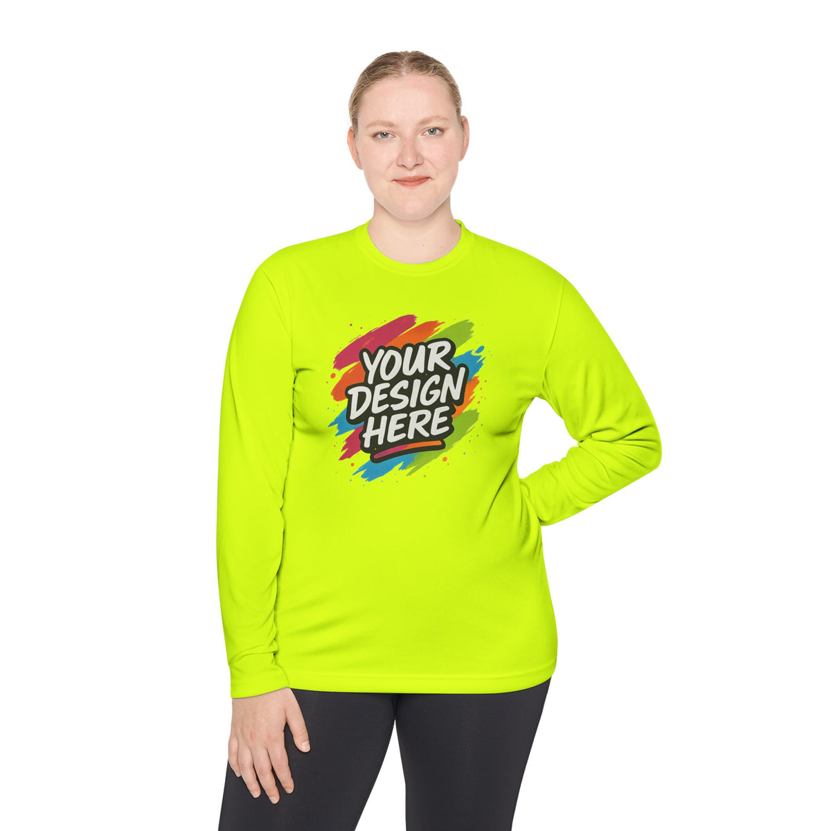 Custom Moisture-Wicking Long Sleeve Tee — view 44