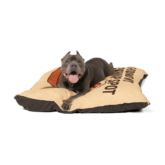 “I Found My Favorite Nap Spot” Pet Bed