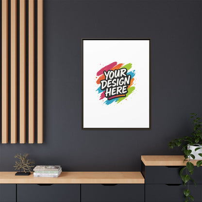 Custom Framed Canvas