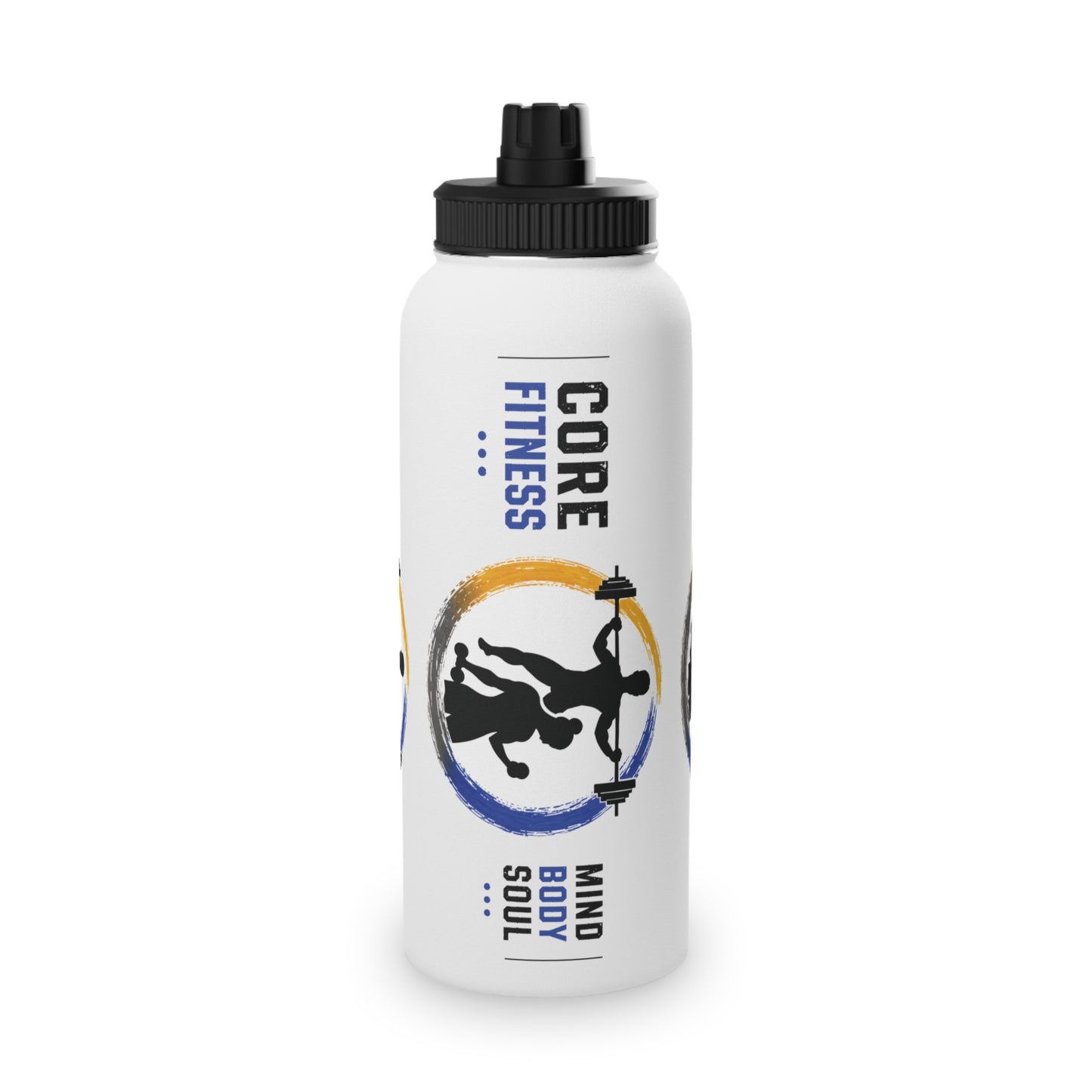 Core Fitness | Water Bottle with Handle & Sports Lid