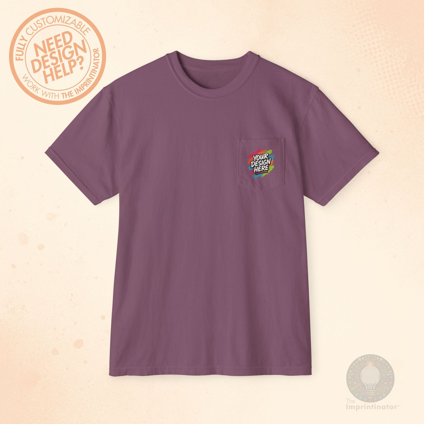 Custom Pocket T-Shirt