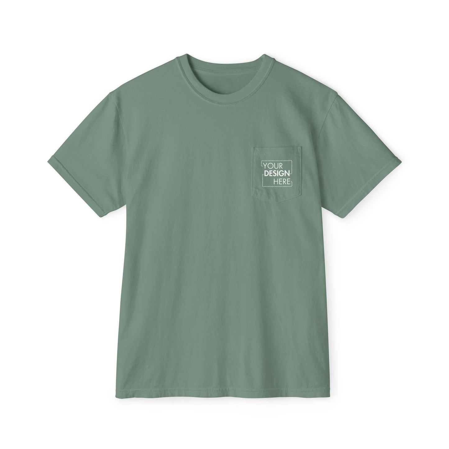 Custom Cotton Pocket Tee