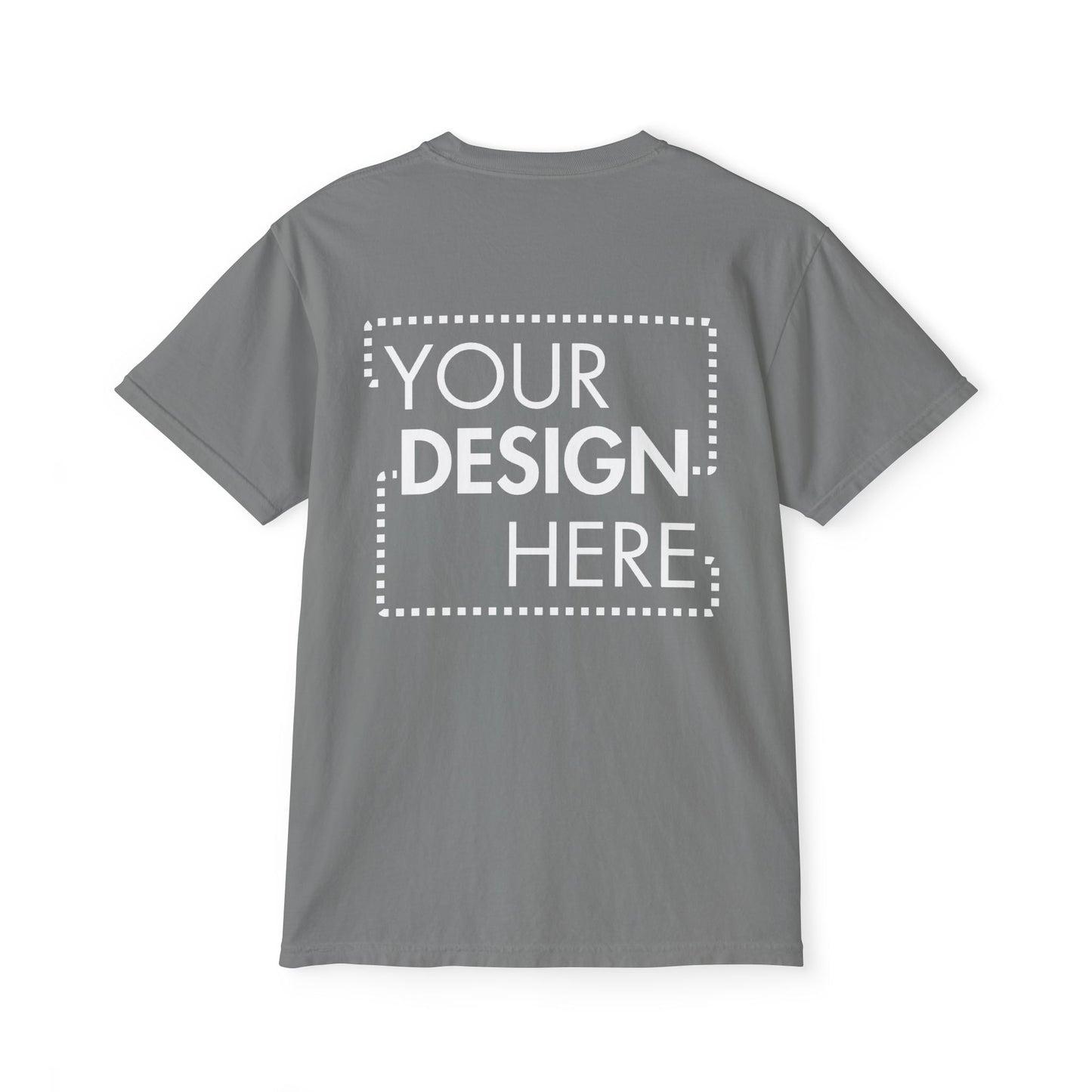 Custom Cotton Pocket Tee