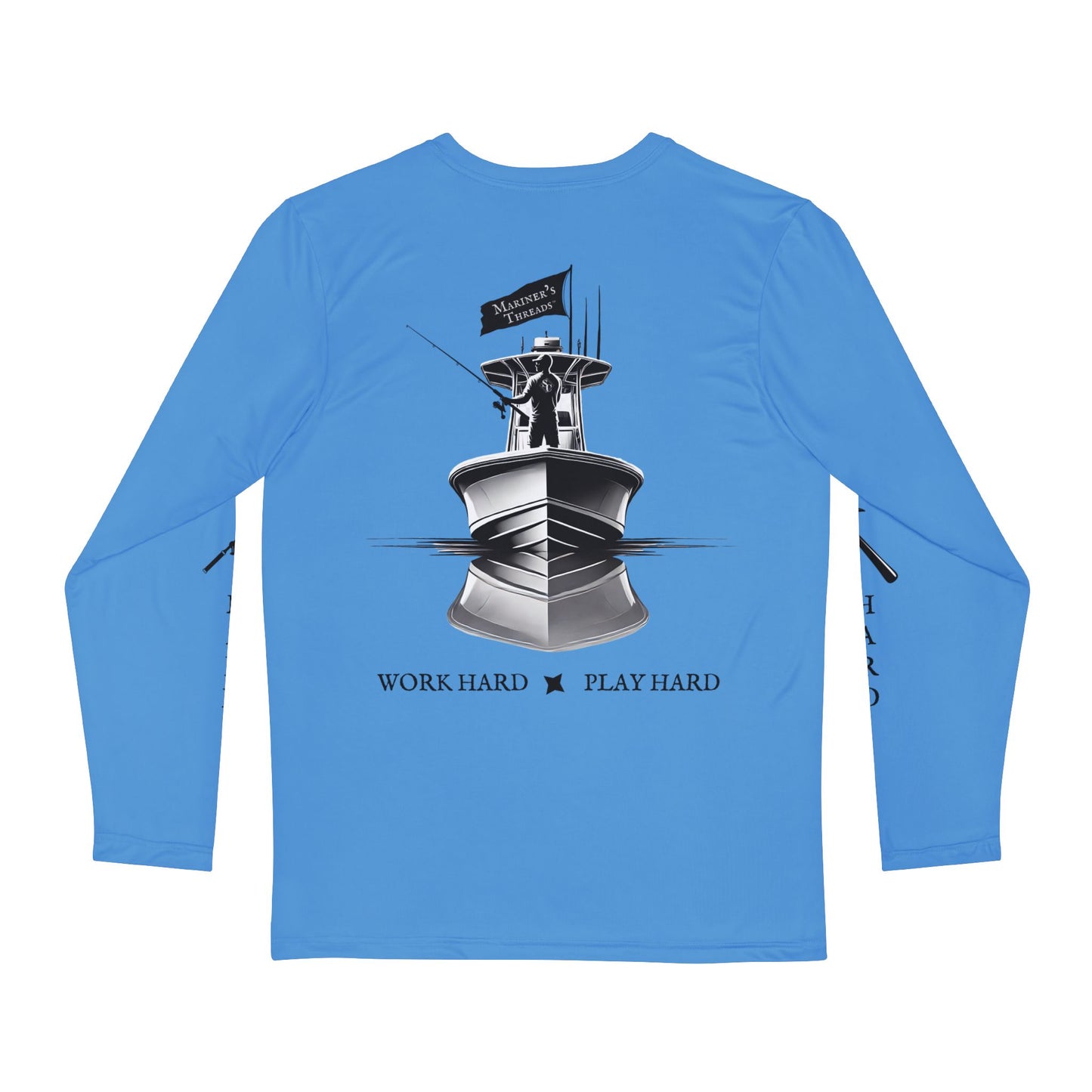Shevlin Construction X Mariner's Threads Brushed Polyester Long Sleeve Tee