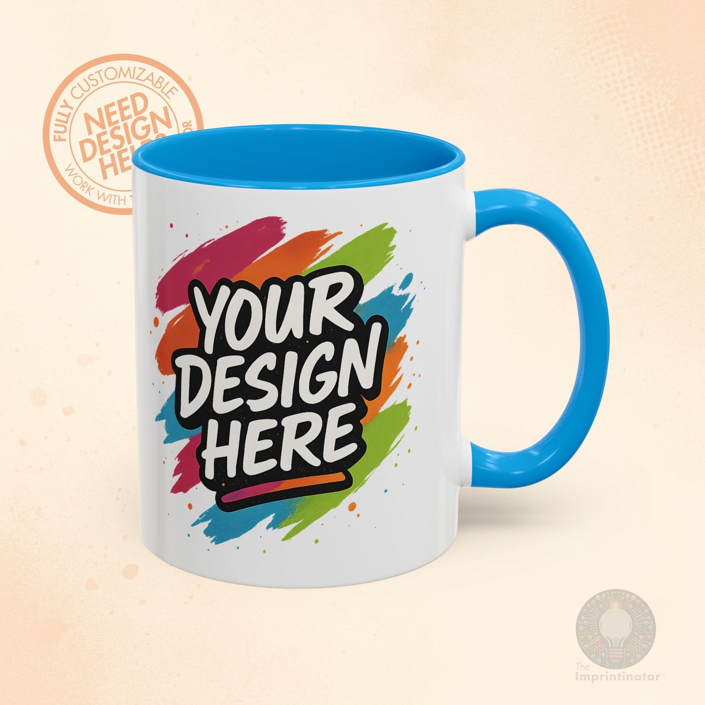 Custom Colorful Ceramic Mug – 11oz & 15oz
