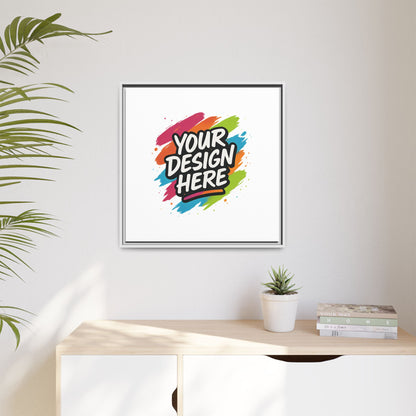 Custom Framed Canvas