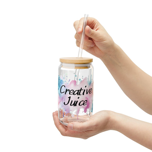 'Creative Juice' Sipper Glass (16 oz)