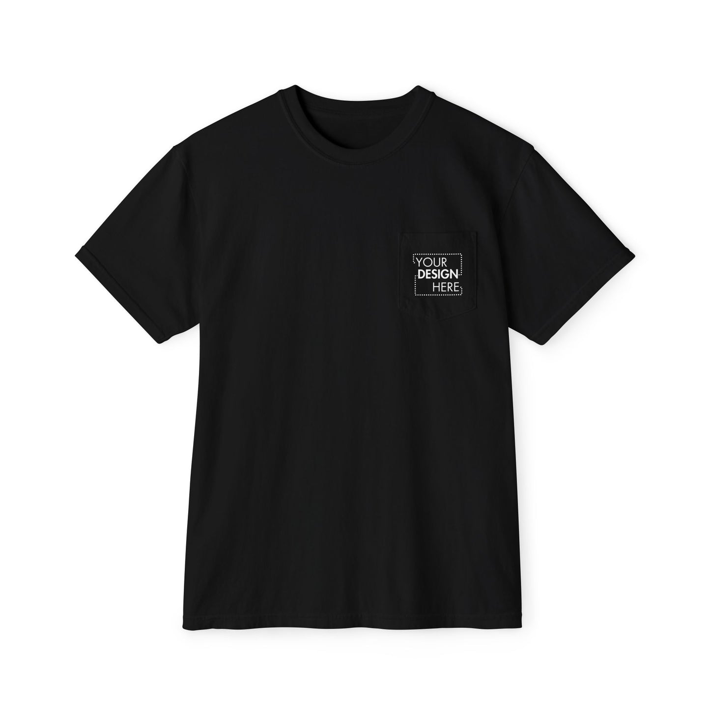 Custom Cotton Pocket Tee
