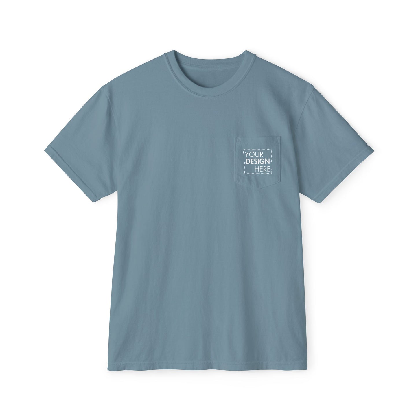 Custom Cotton Pocket Tee
