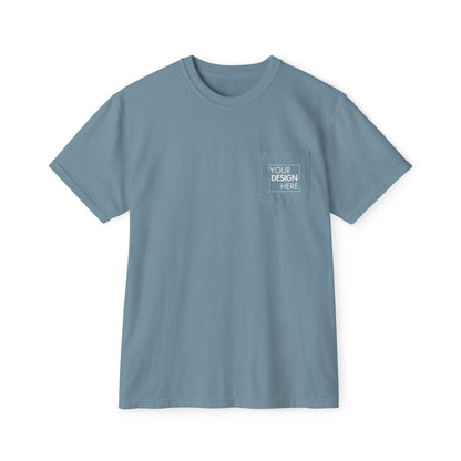 Custom Cotton Pocket Tee