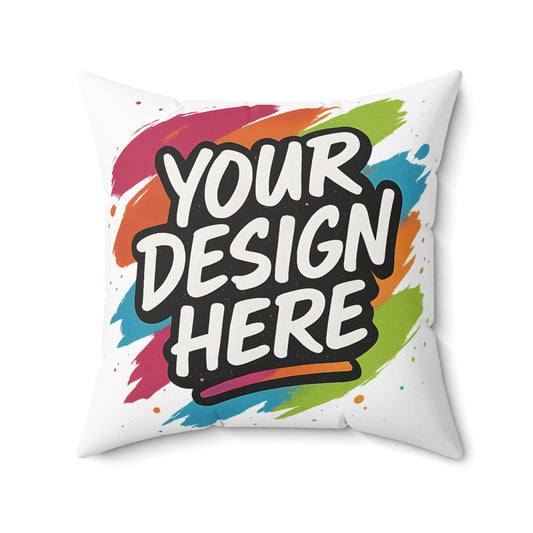 Custom Square Pillow
