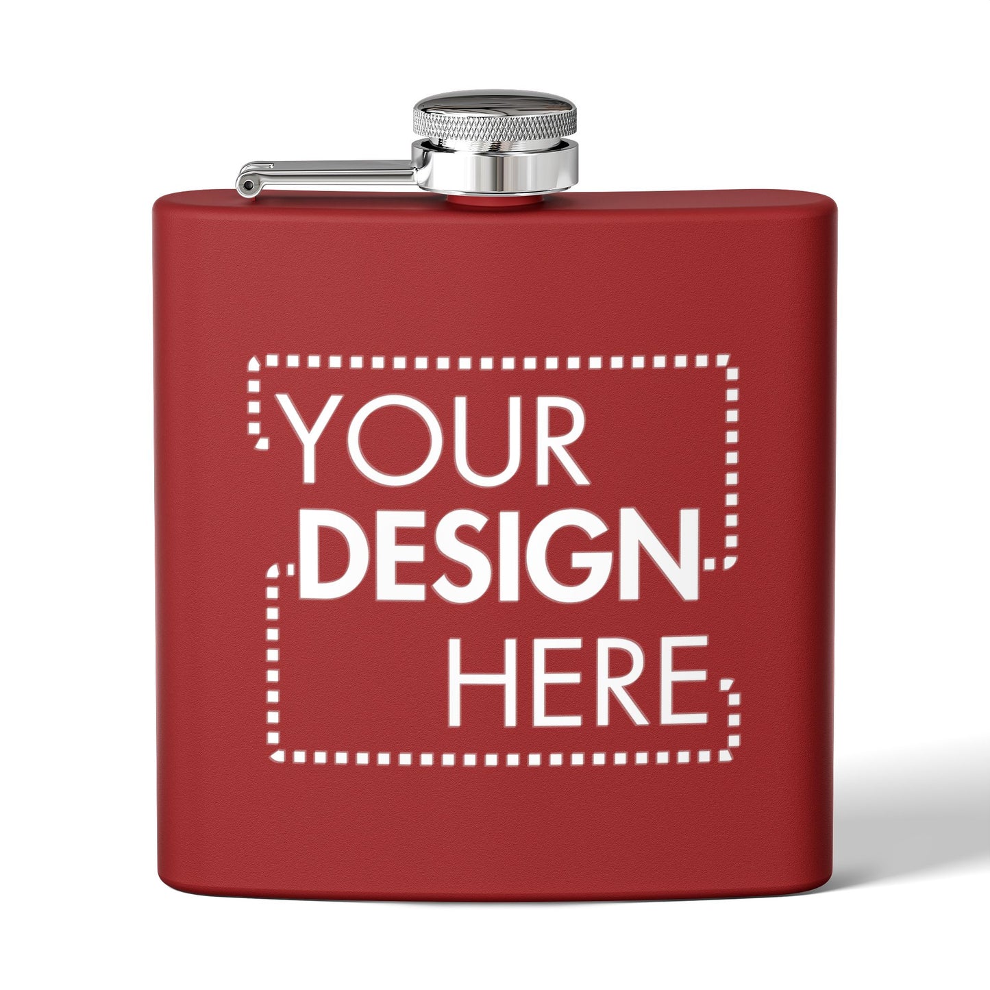Custom Stainless Steel Flask (6 oz)