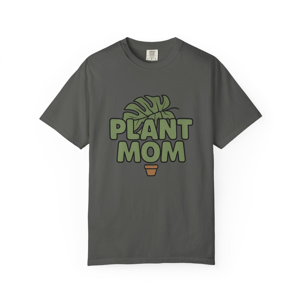 'Plant Mom' Cotton T-Shirt — view 6