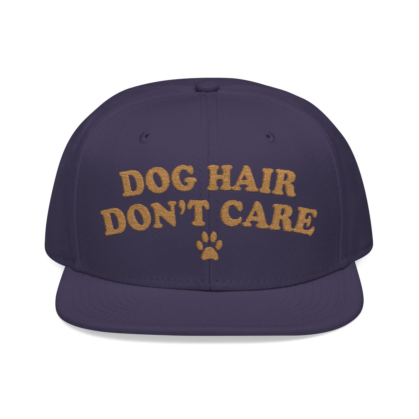 'Dog Hair Don’t Care' Snapback Hat — view 4