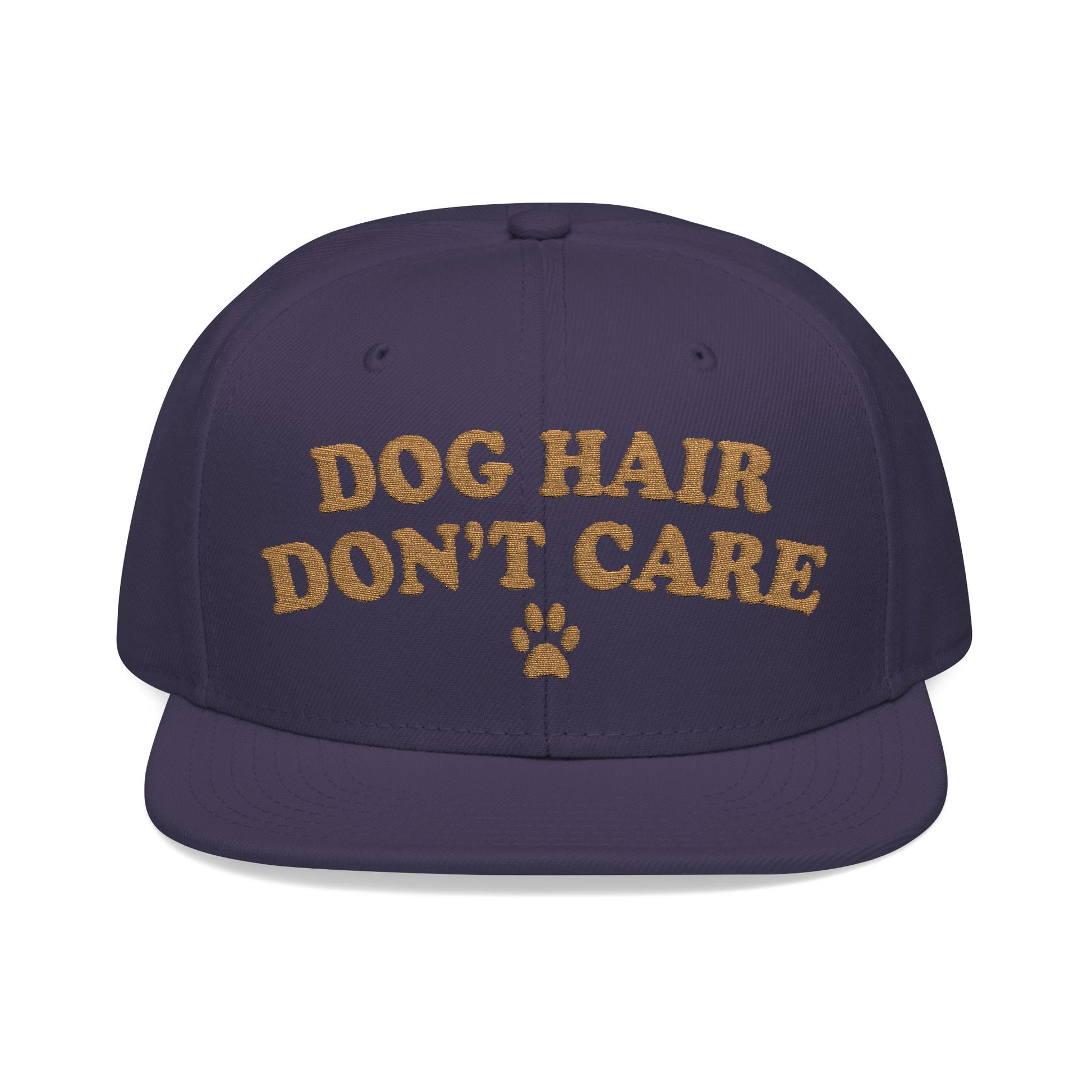 'Dog Hair Don’t Care' Snapback Hat — view 4