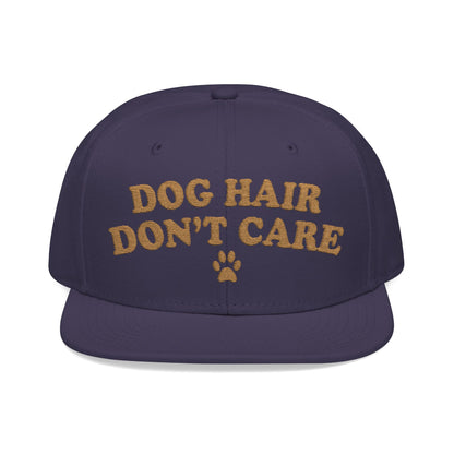 'Dog Hair Don’t Care' Snapback Hat — view 4