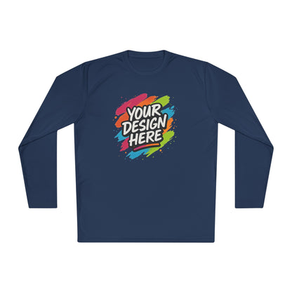 Custom Moisture-Wicking Long Sleeve Tee — view 13