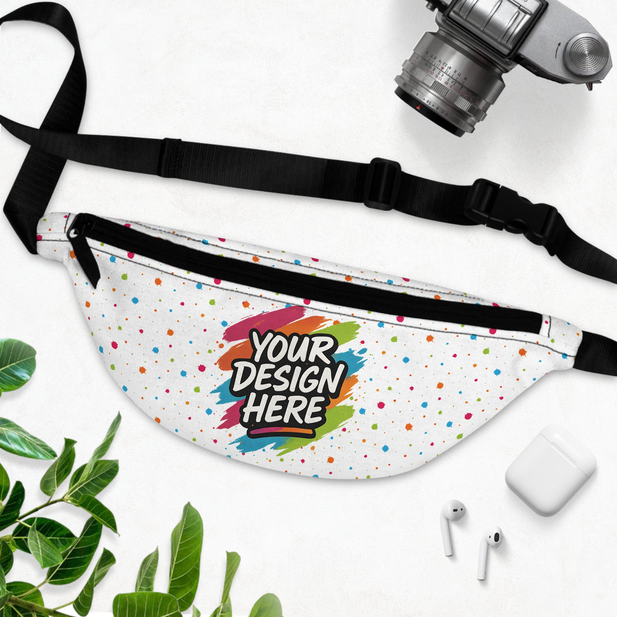 Custom Fanny Pack — detail view