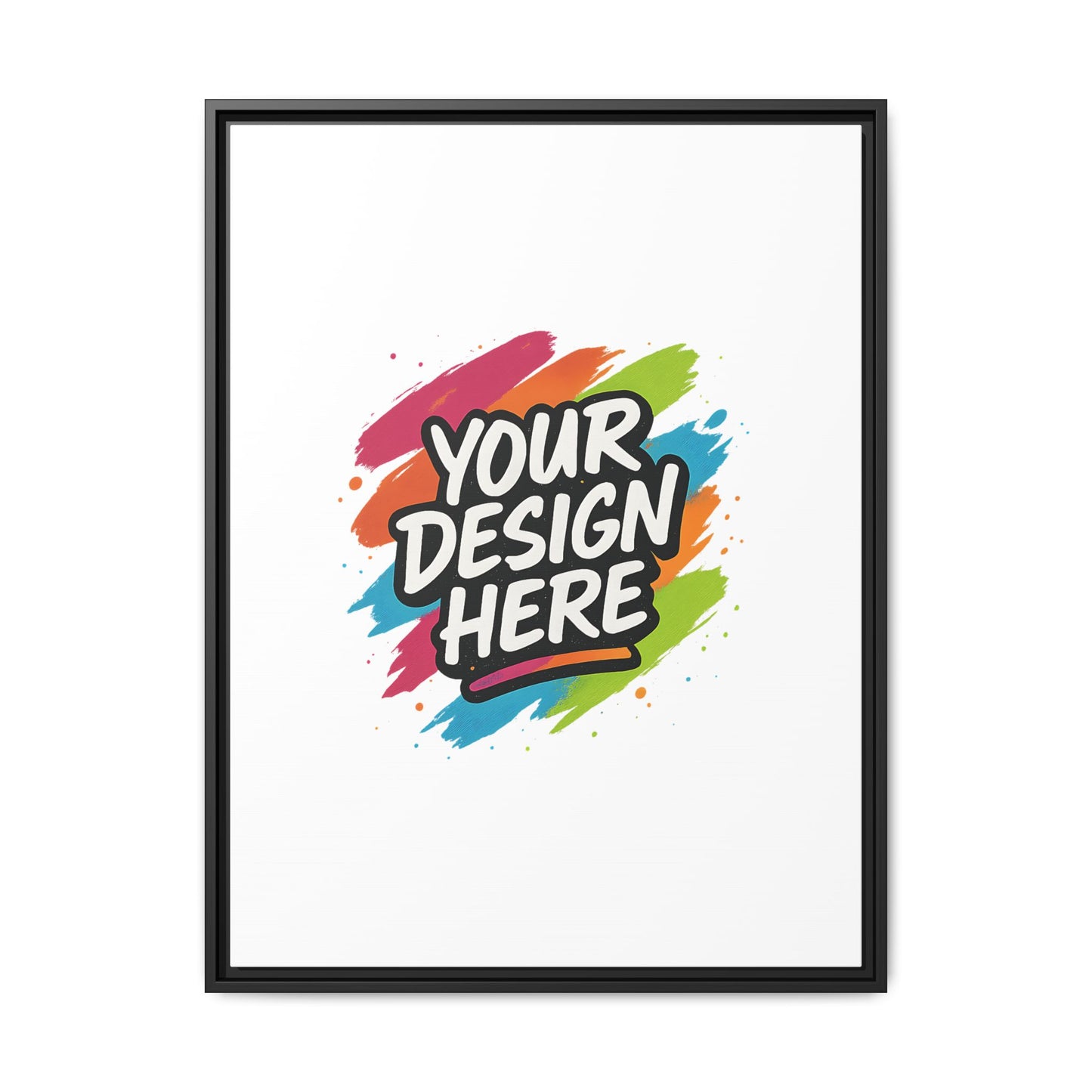 Custom Framed Canvas