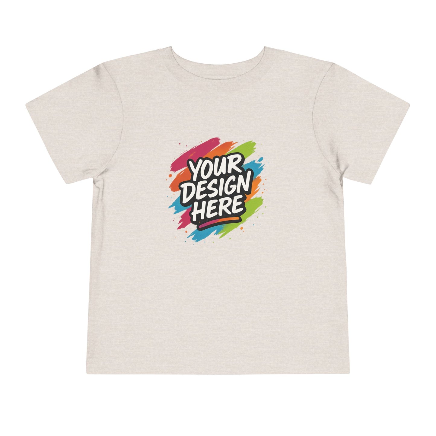 Custom Bella+Canvas® Toddler Cotton Tee — view 6