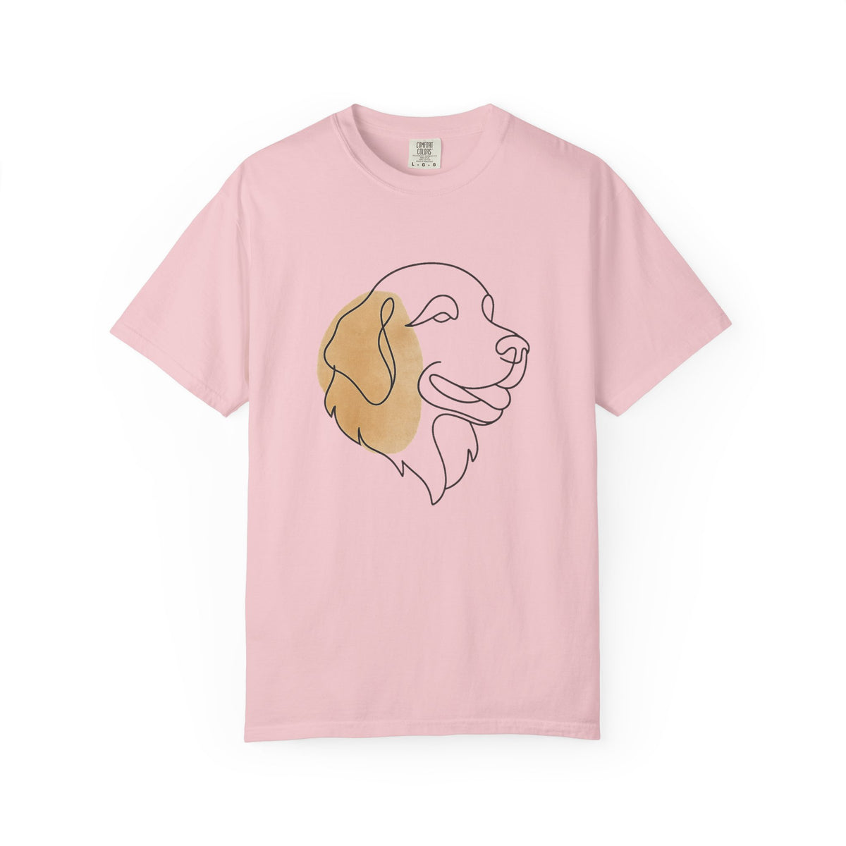 One-Line Pet Portrait – DYO Cotton T-Shirt — view 9