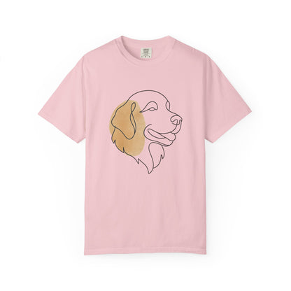 One-Line Pet Portrait – DYO Cotton T-Shirt — view 9