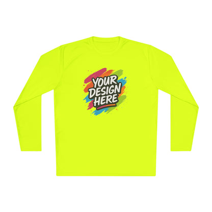 Custom Moisture-Wicking Long Sleeve Tee — view 9