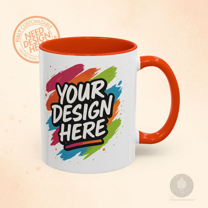 Custom Colorful Ceramic Mug – 11oz & 15oz
