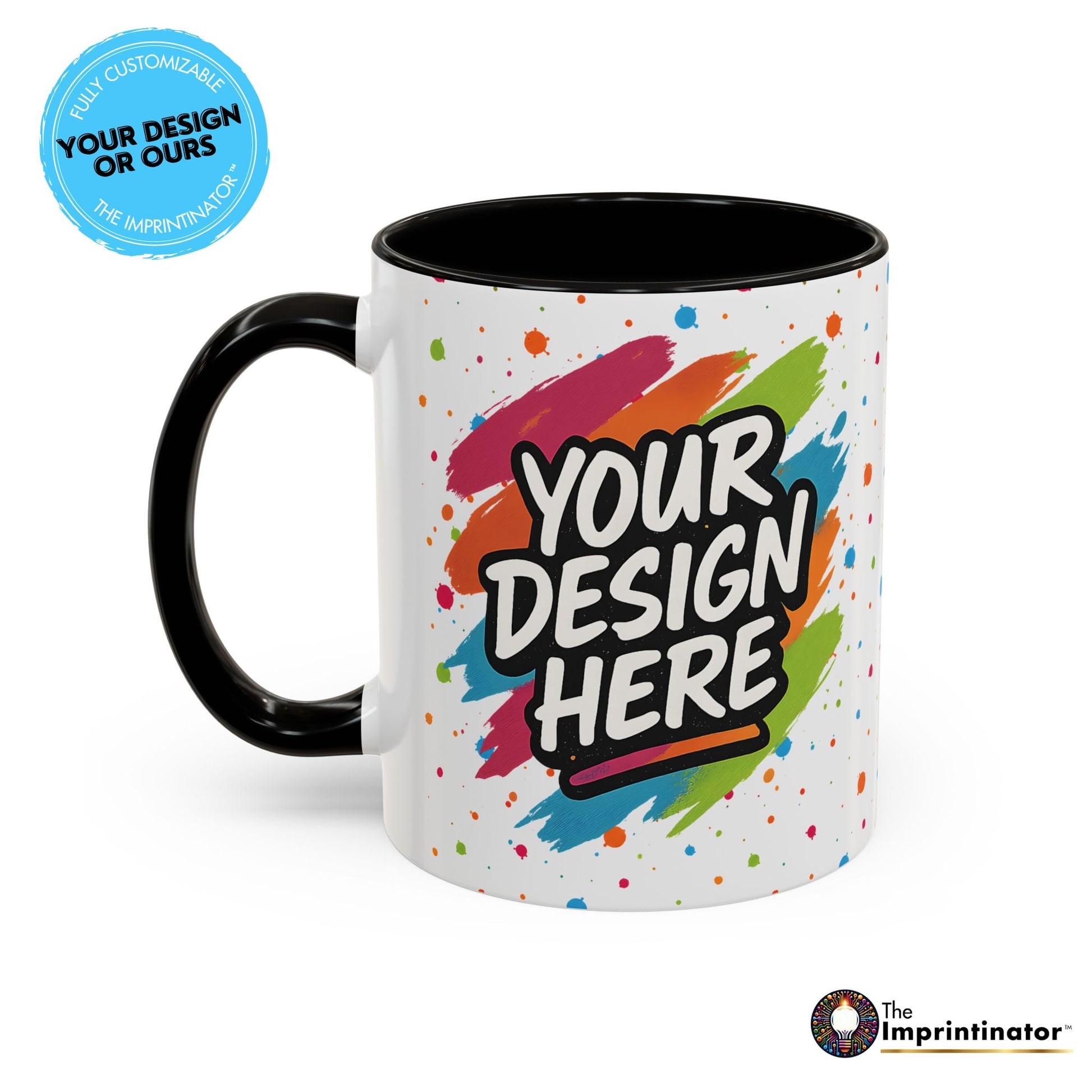 Custom Ceramic Mug (11oz or 15oz) — detail view