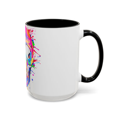 Pop Art Portrait – DYO Accent Mug — view 20